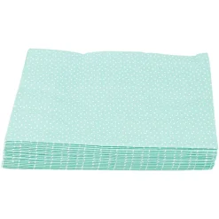 Sale Gifi Serviette en papier bleu et blanche x 20
