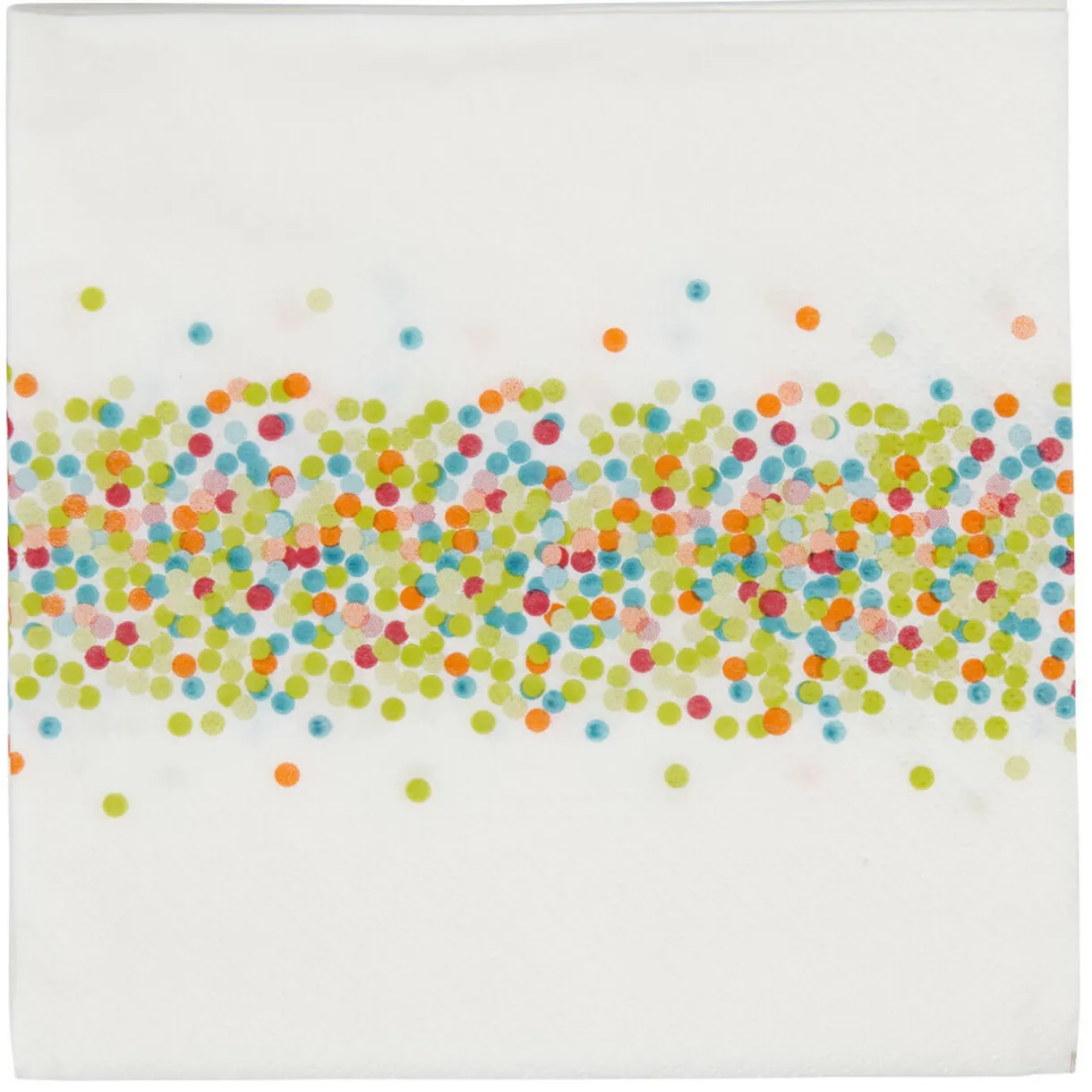 Best Gifi Serviette en papier design confettis multicolores x20