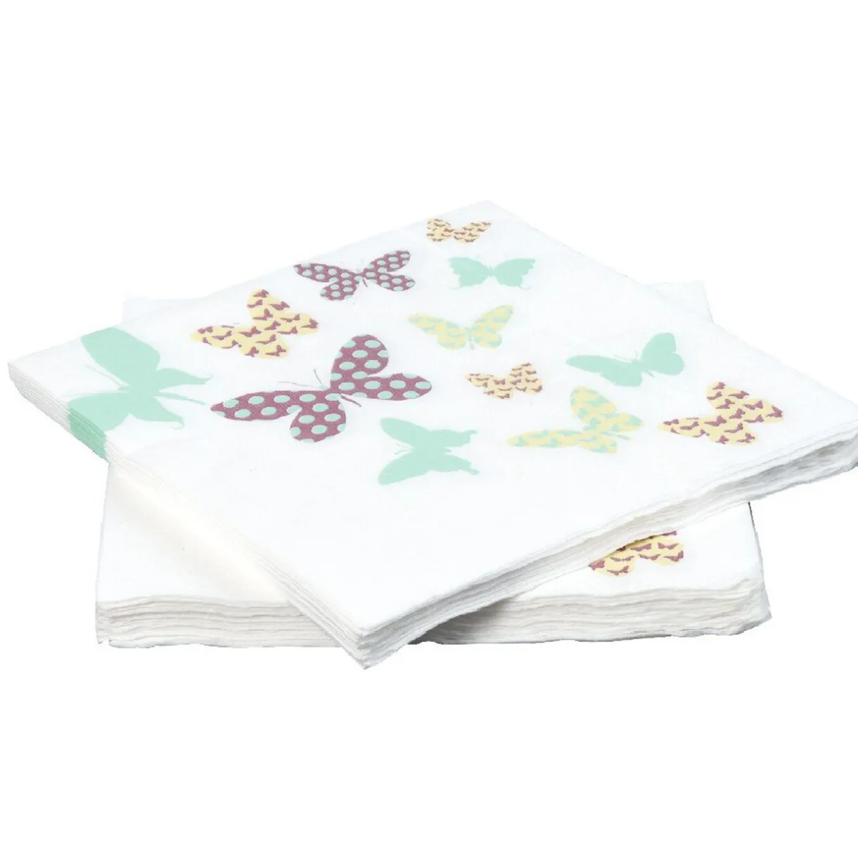 Best Gifi Serviette en papier design papillons x20