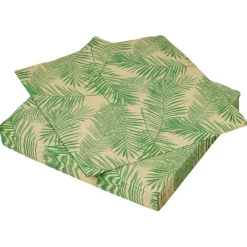 Outlet Gifi Serviette en papier double point imprimé nature x20