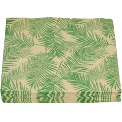 Outlet Gifi Serviette en papier double point imprimé nature x20