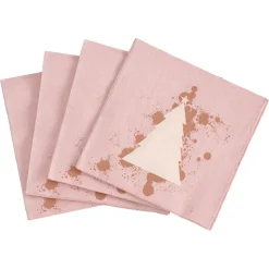 Sale Gifi Serviette en papier imprimé sapin mercurisé blanc doré x20