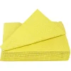 Sale Gifi Serviette en papier jaune motif confettis blanc x 20