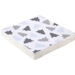 Sale Gifi Serviette en papier motif sapins x20
