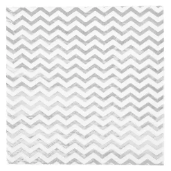 Outlet Gifi Serviette en papier motif zig zag noir et blanc x 16
