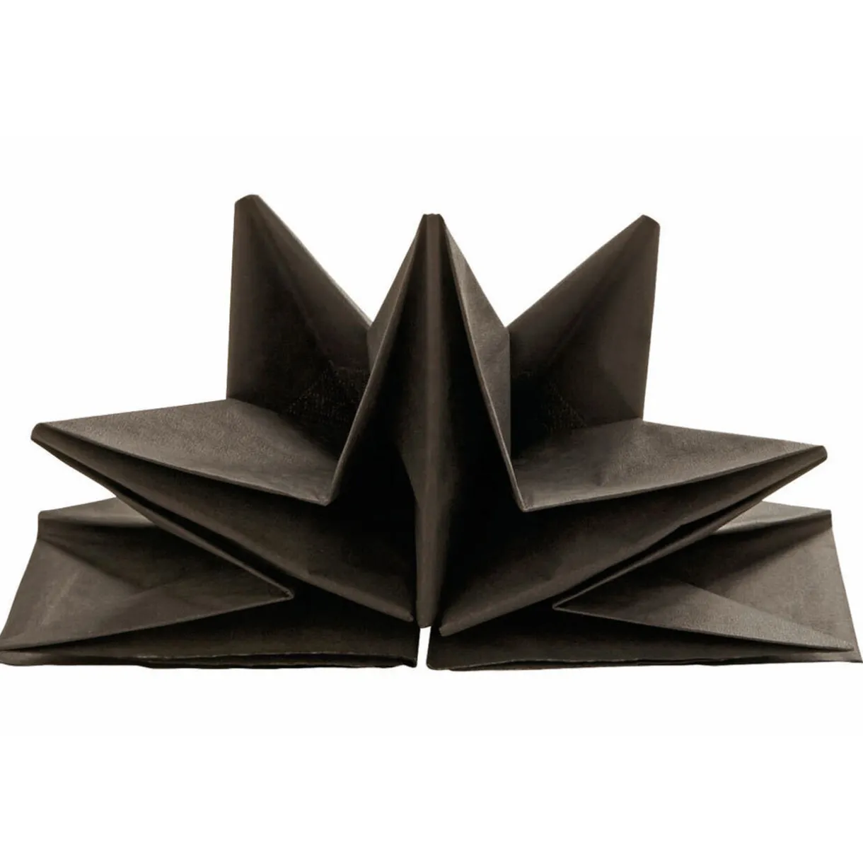 Sale Gifi Serviette jetable pré pliée noire x12