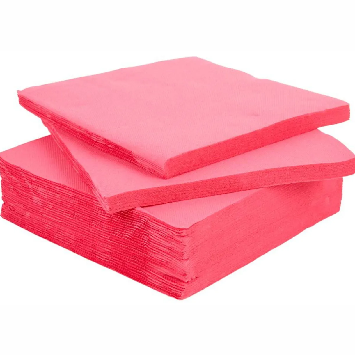 Outlet Gifi Serviette papier carré rose x40