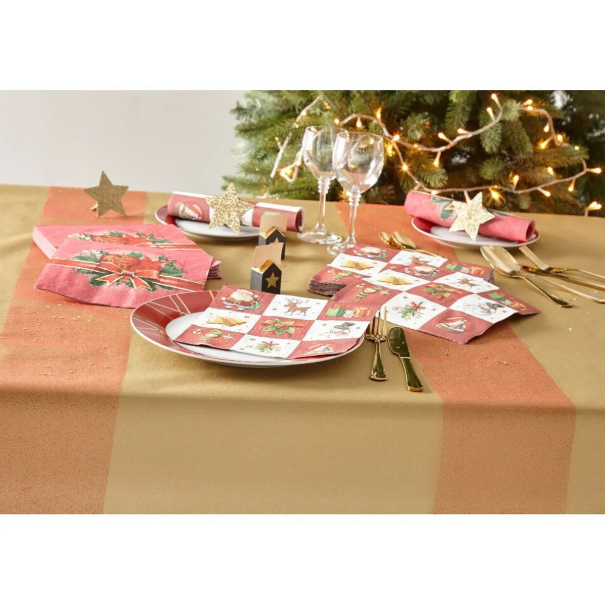 Outlet Gifi Serviette papier Noel x20