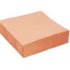 Outlet Gifi Serviette papier 33x33cm orange x50