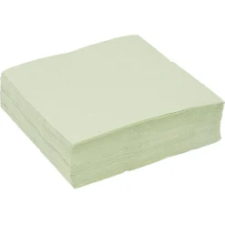 Sale Gifi Serviette papier 33x33cm vert olive x50
