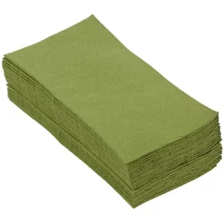 Sale Gifi Serviette range couverts 40cm vert olive x20