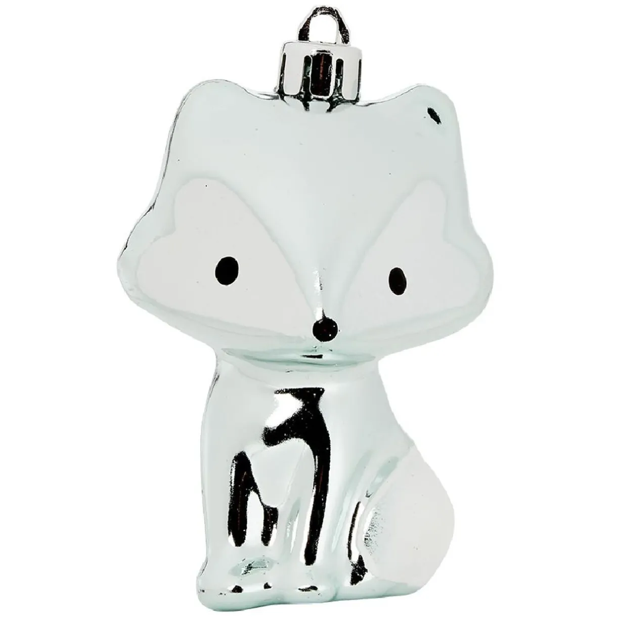 Gifi Set de décoration pour sapin de Noël Argenté blanc x24^ Décoration Sapin