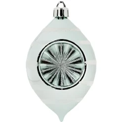 Gifi Set de décoration pour sapin de Noël Argenté blanc x24^ Décoration Sapin