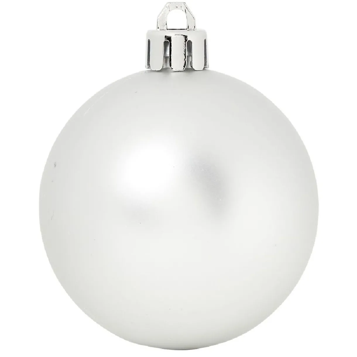 Gifi Set de décoration pour sapin de Noël Argenté blanc x24^ Décoration Sapin