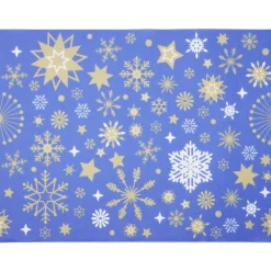 Best Gifi Set de table jetable Airlaid bleu x12