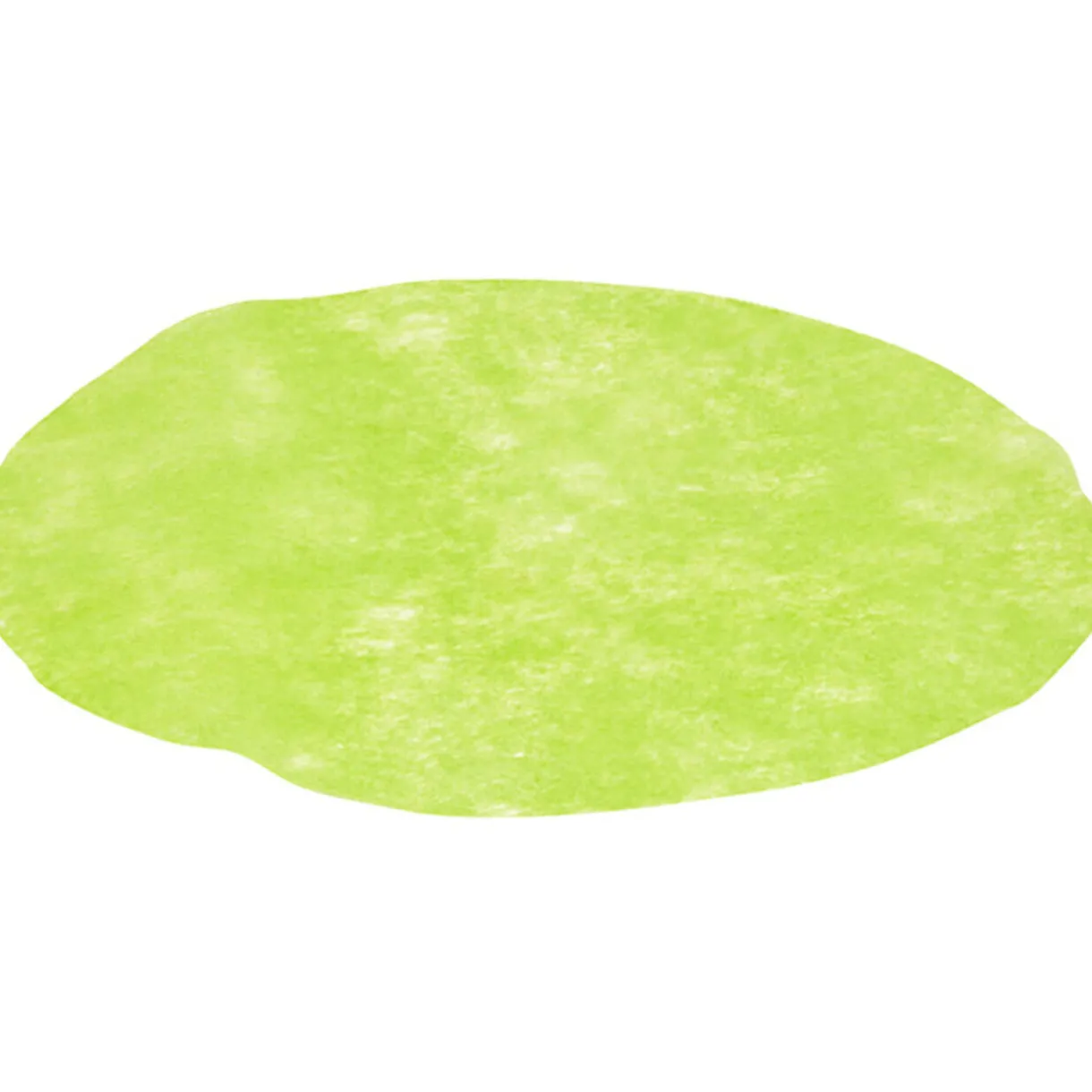 Outlet Gifi Set de table rond vert anis x4