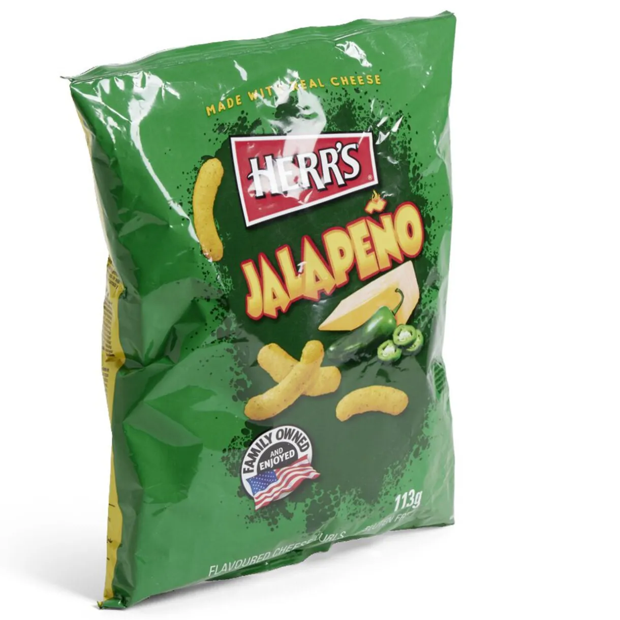 Discount Gifi Snacks Herr's Jalapeño saveur fromage épicé 113gr