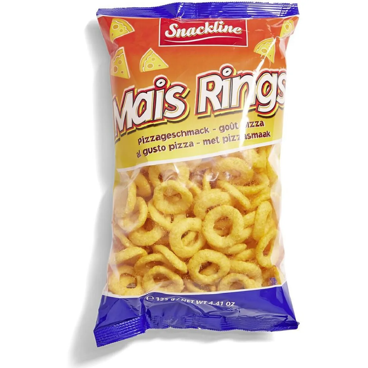 Hot Gifi Snacks maïs rings goût pizza 125gr