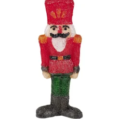 Gifi Soldat casse-noisette lumineux acrylique H40cm 40 LED blanc chaud^ Décoration Extérieure De Noël