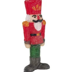 Gifi Soldat casse-noisette lumineux acrylique H40cm 40 LED blanc chaud^ Décoration Extérieure De Noël
