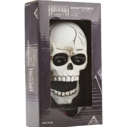 Best Gifi Sonnette de porte forme crâne Halloween