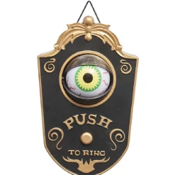 Clearance Gifi Sonnette de porte Halloween oeil qui bouge