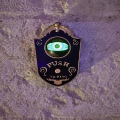 Clearance Gifi Sonnette de porte Halloween oeil qui bouge
