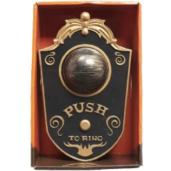 Outlet Gifi Sonnette de porte oeil qui bouge déco Halloween