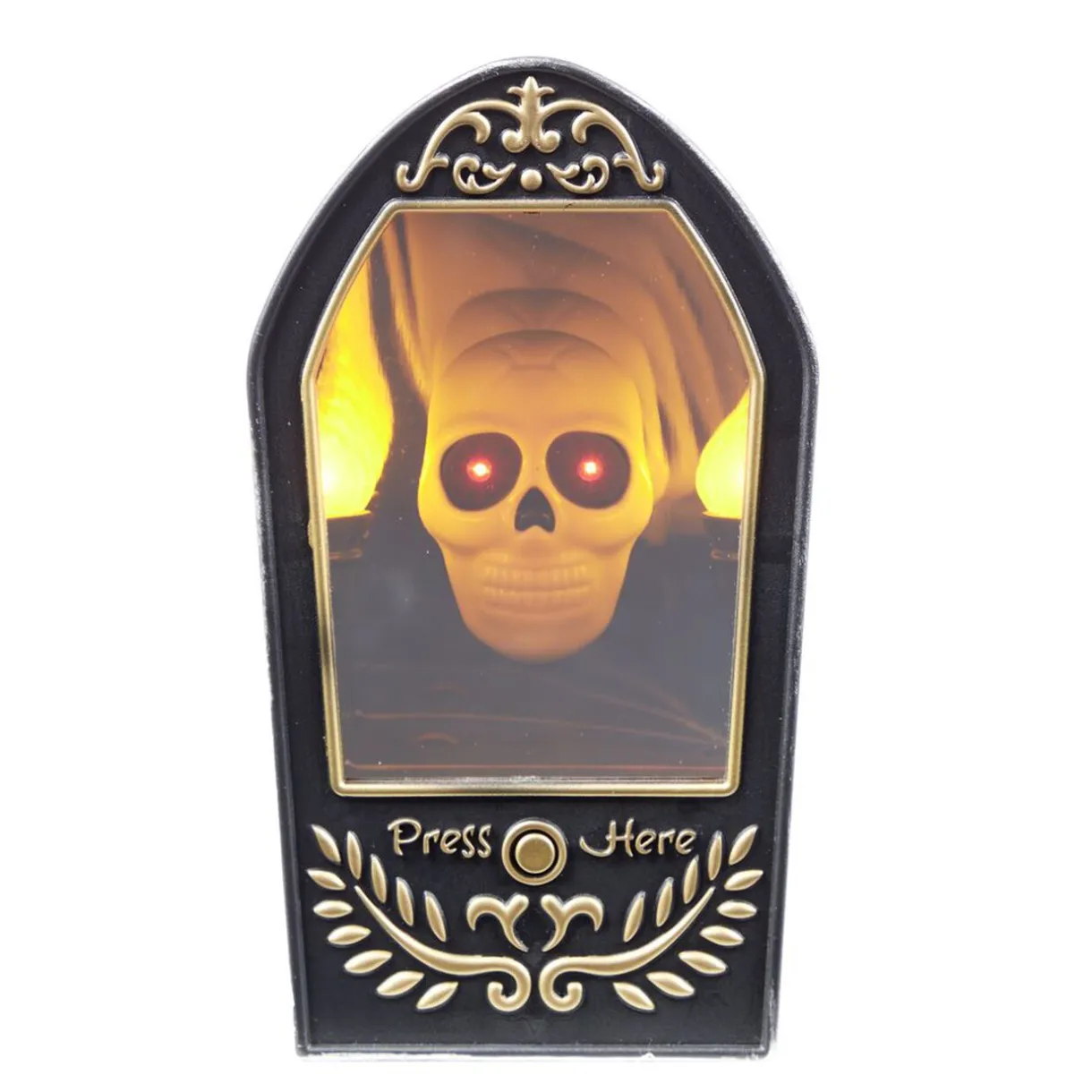 Discount Gifi Sonnette miroir animé Halloween