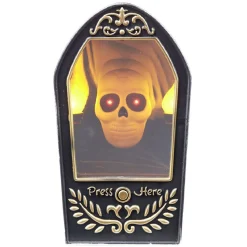 Discount Gifi Sonnette miroir animé Halloween