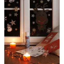 Gifi Spray neige artificielle^ Décoration De Fenêtre