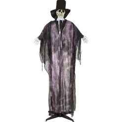 Gifi Squelette animé et sonore Halloween H180 cm