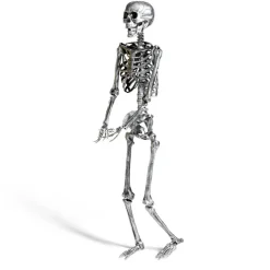 Sale Gifi Squelette articulé Halloween H150cm plastique argenté