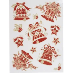 Gifi Sticker de fenêtre électrostatique Noël^ Décoration De Fenêtre