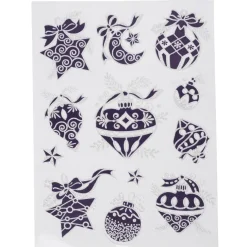 Gifi Sticker de fenêtre électrostatique Noël^ Décoration De Fenêtre