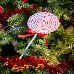 Sale Gifi Sucette de Noël à planter rouge Ø14xH40cm