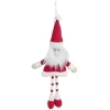 Gifi Sujet de noël longues jambes à suspendre Père noël ou bonhomme de neige^ Décoration Sapin