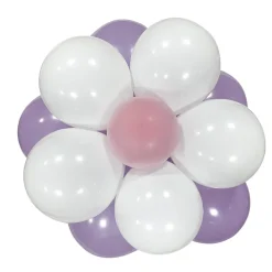Best Gifi Support ballons forme fleur x5