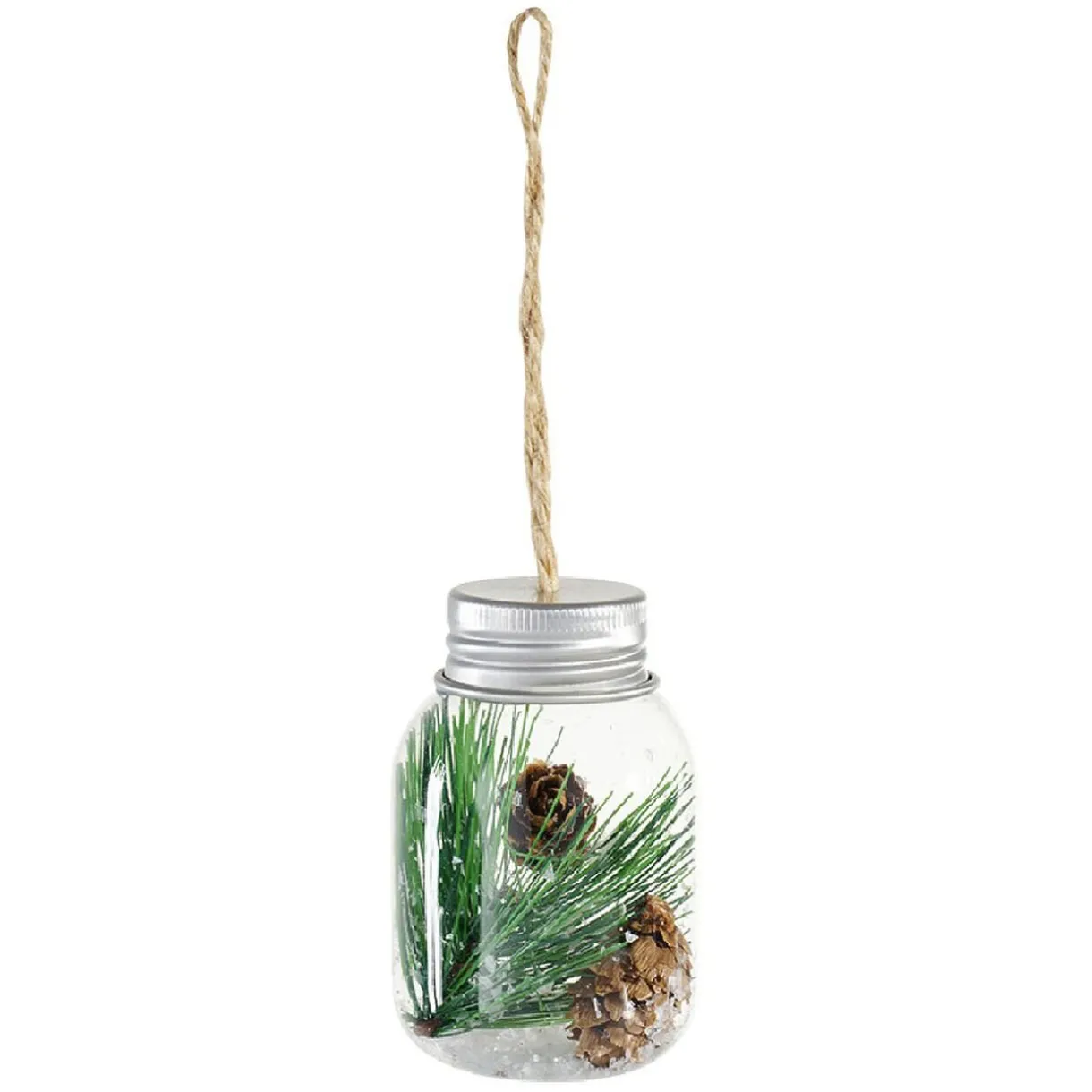 Gifi Suspension Bocal en verre intérieur déco de Noël^ Décoration Sapin