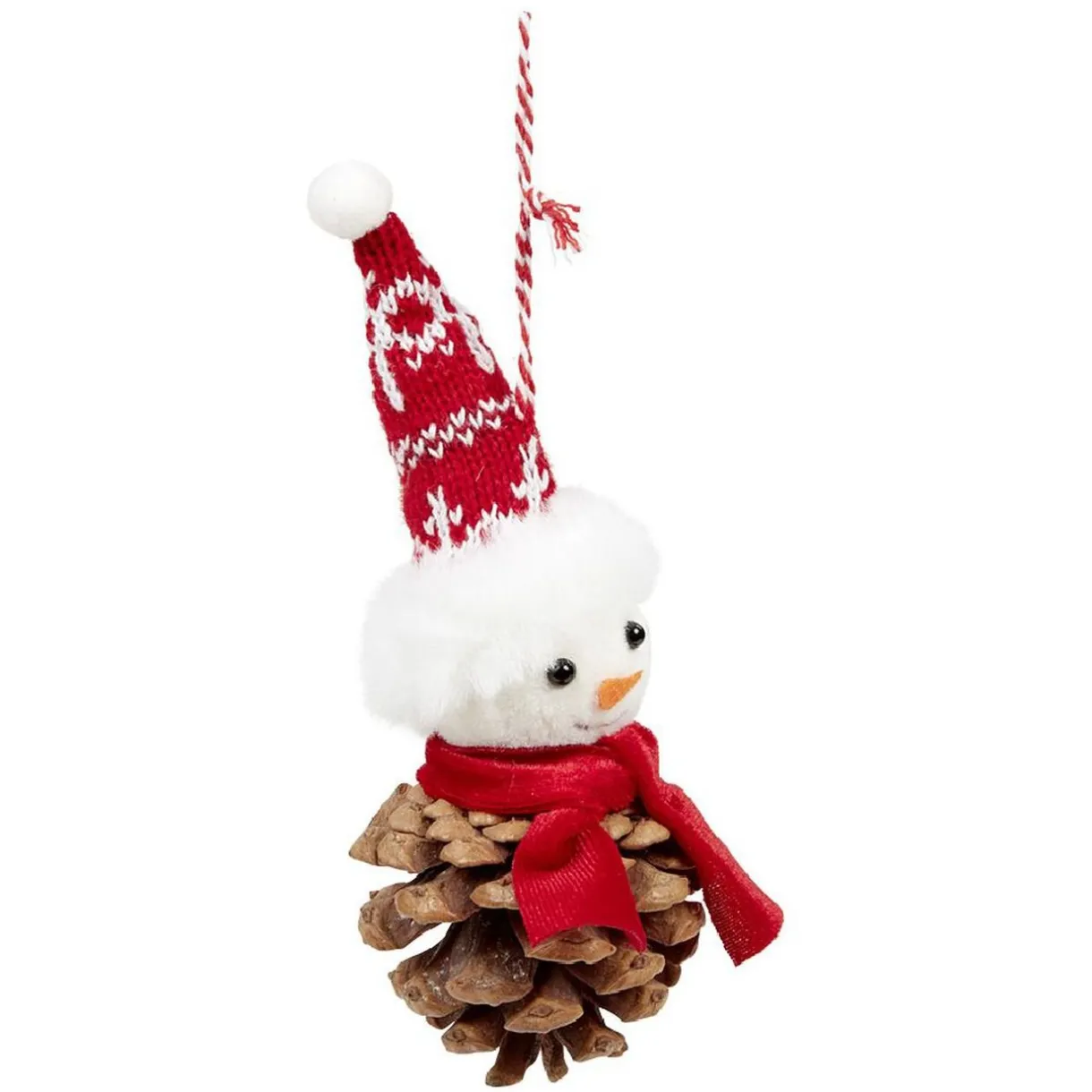 Gifi Suspension bonhomme de neige de Noël^ Décoration Sapin