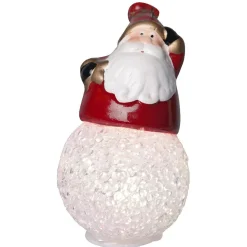 Gifi Suspension Boule lumineuse déco Père Noël^ Décoration Sapin