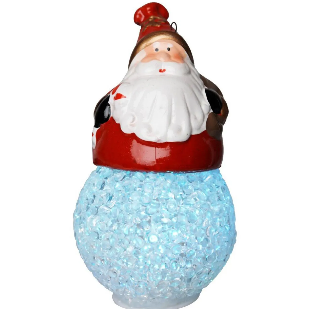 Gifi Suspension Boule lumineuse déco Père Noël^ Décoration Sapin