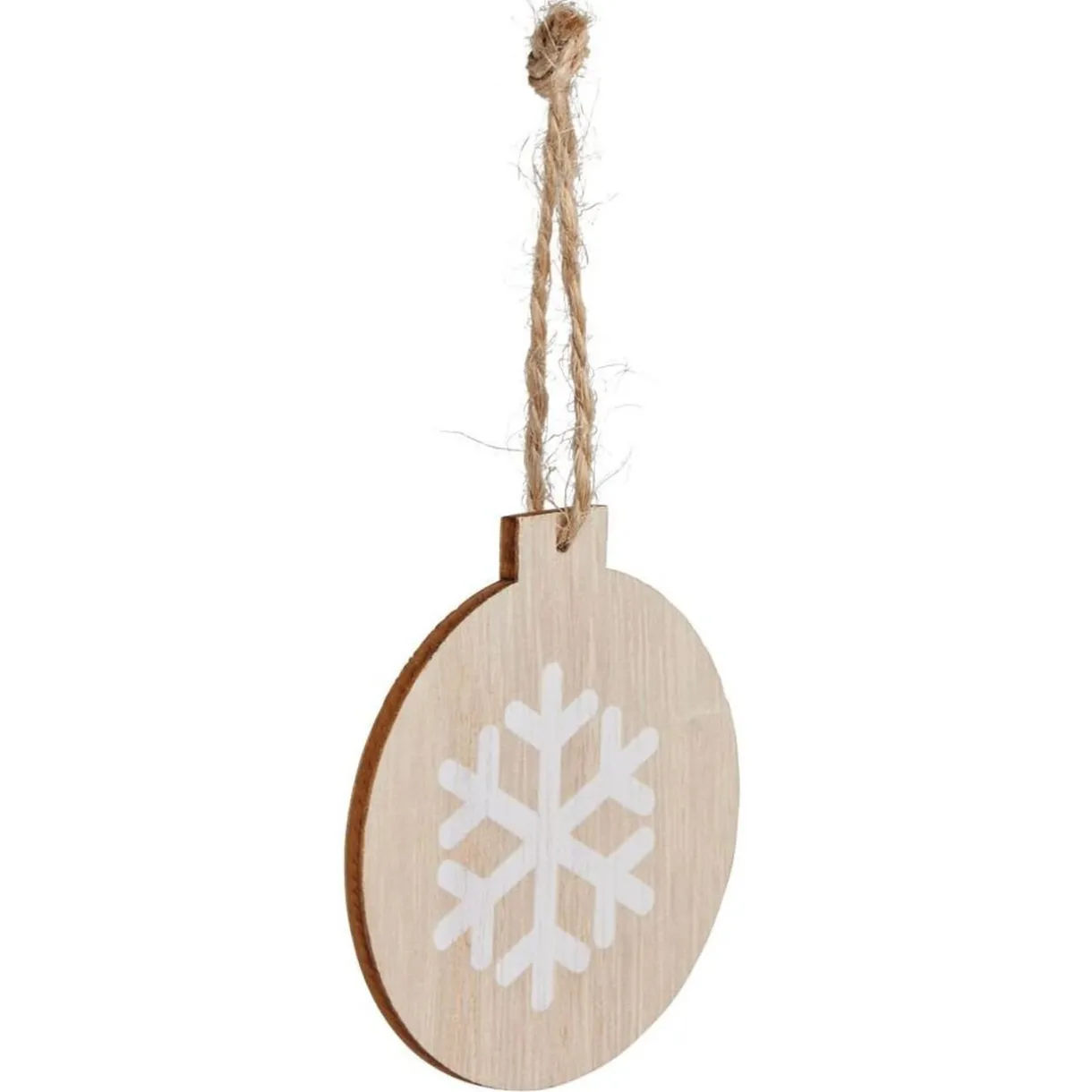 Sale Gifi Suspension boule plate en bois Ø6cm - 3 modèles