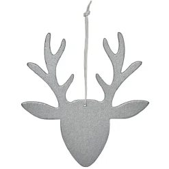 Gifi Suspension cerf, 6 pièces, 3 modèles différents^ Décoration Sapin