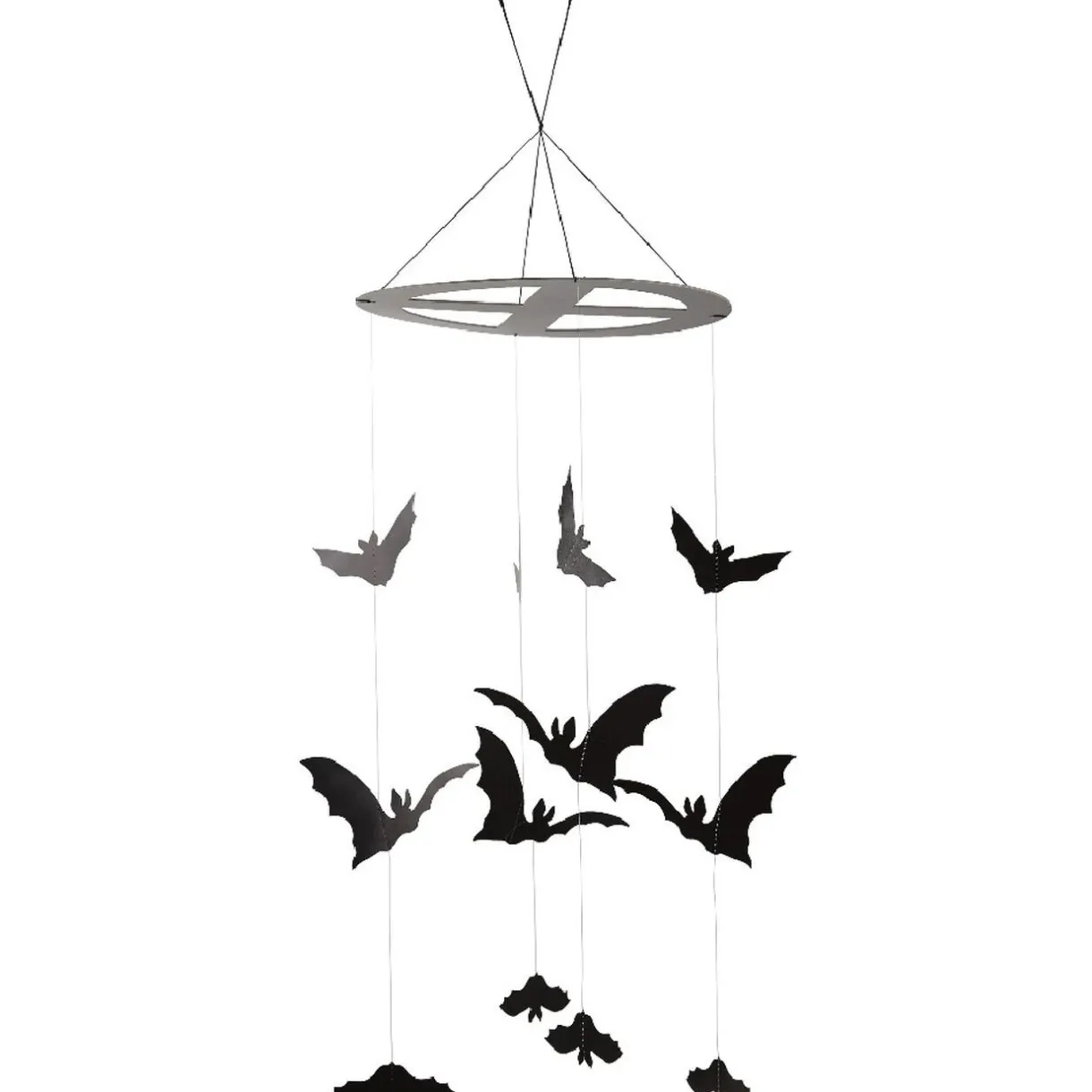 New Gifi Suspension chandelier Halloween chauve-souris L31,8xl29,8cm