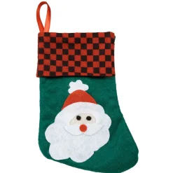 Gifi Suspension chaussette de Noël en feutrine x2^ Décoration Sapin