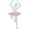 Gifi Suspension danseuse rose transparent^ Décoration Sapin