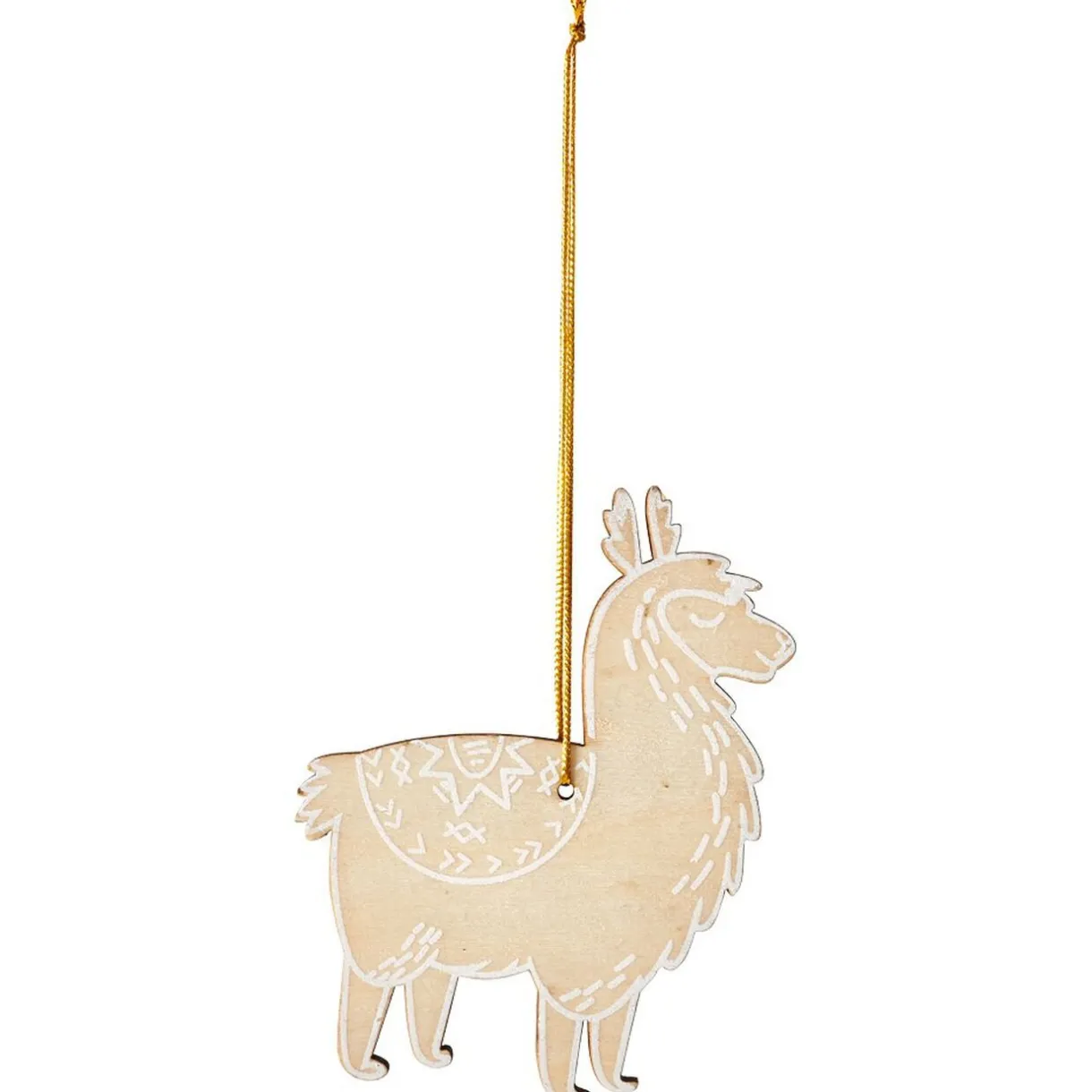 Gifi Suspension de Noël alpaga^ Décoration Sapin