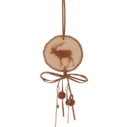 Gifi Suspension de Noël avec motif renne debout^ Décoration Sapin