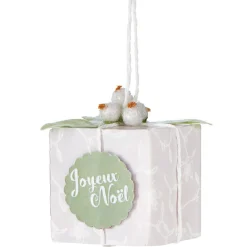 Gifi Suspension de Noël cadeau miniature^ Décoration Sapin